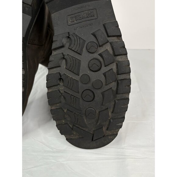 Wolverine Floorhand Waterproof 10” Wellington Men’s 13 EW Soft Toe Leather Brown - Picture 11 of 16